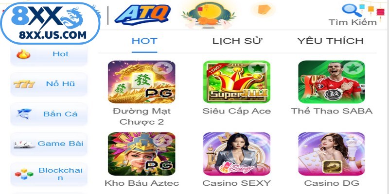 8XX mang đến cho bạn một không gian giải trí trực tuyến thú vị