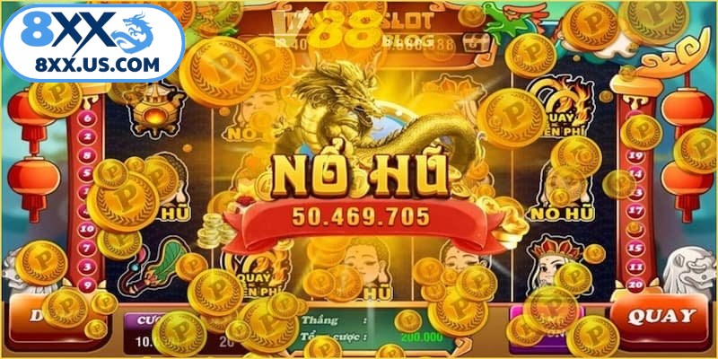 Người chơi sẽ được nhận thưởng khi quay trúng tổ hợp