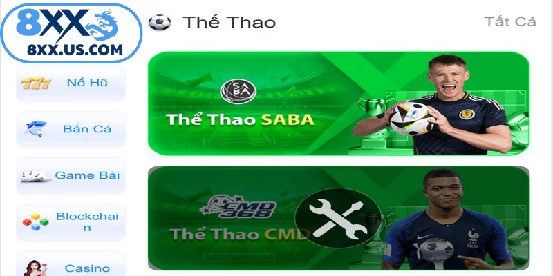 Thể thao 8XX đang nổi lên như một lựa chọn phổ biến số 1